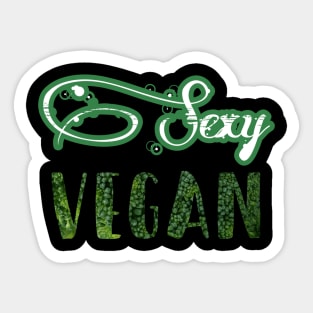 Sexy Vegan Sticker